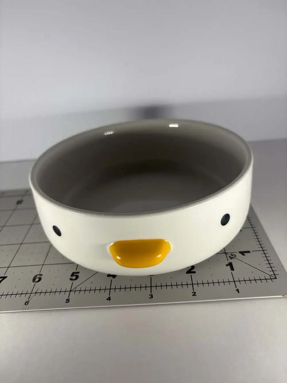 Purroom Ceramic Cute Duck/Chick Bowl